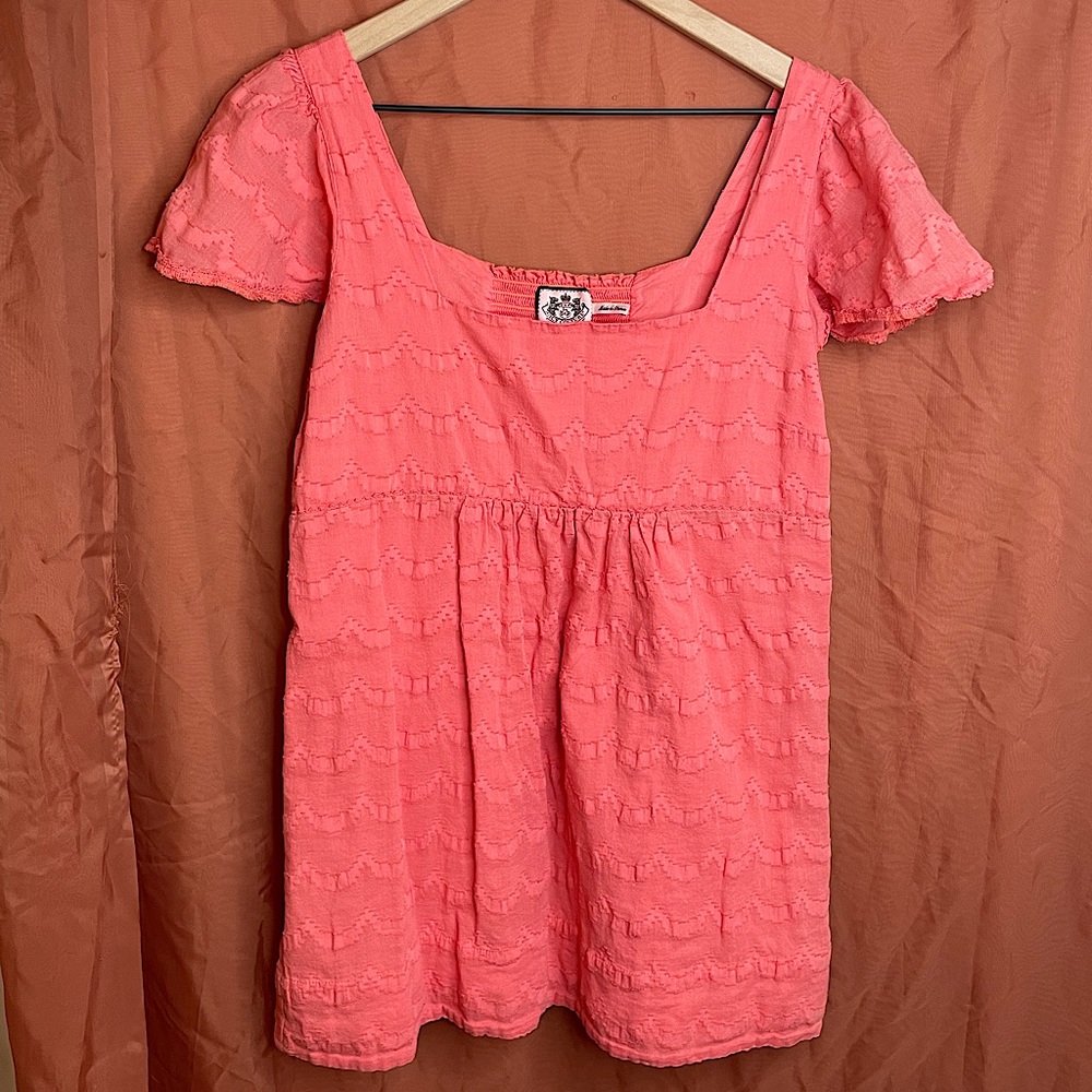 Juicy Couture Babydoll Mini Dress Size M